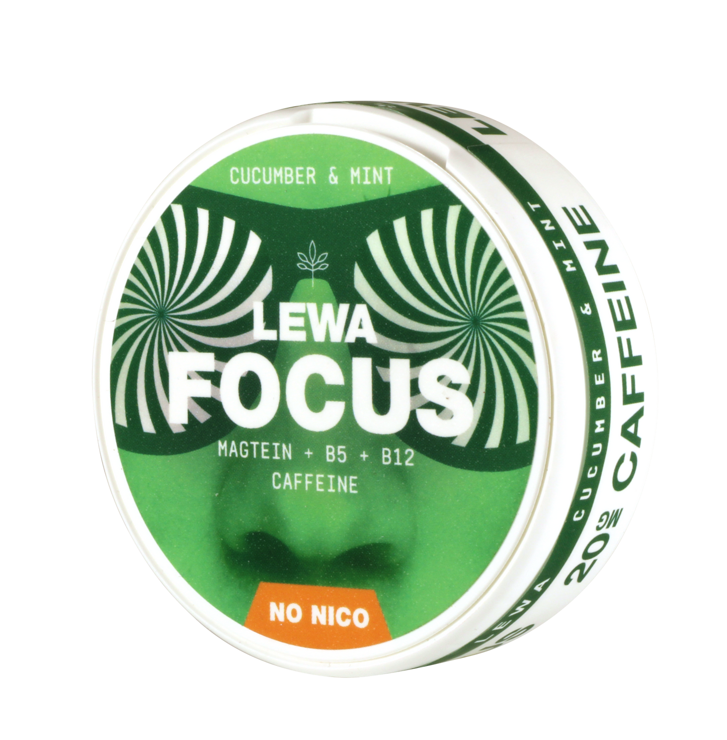 LEWA FOCUS CUCUMBER MINT ENERGY POUCHES