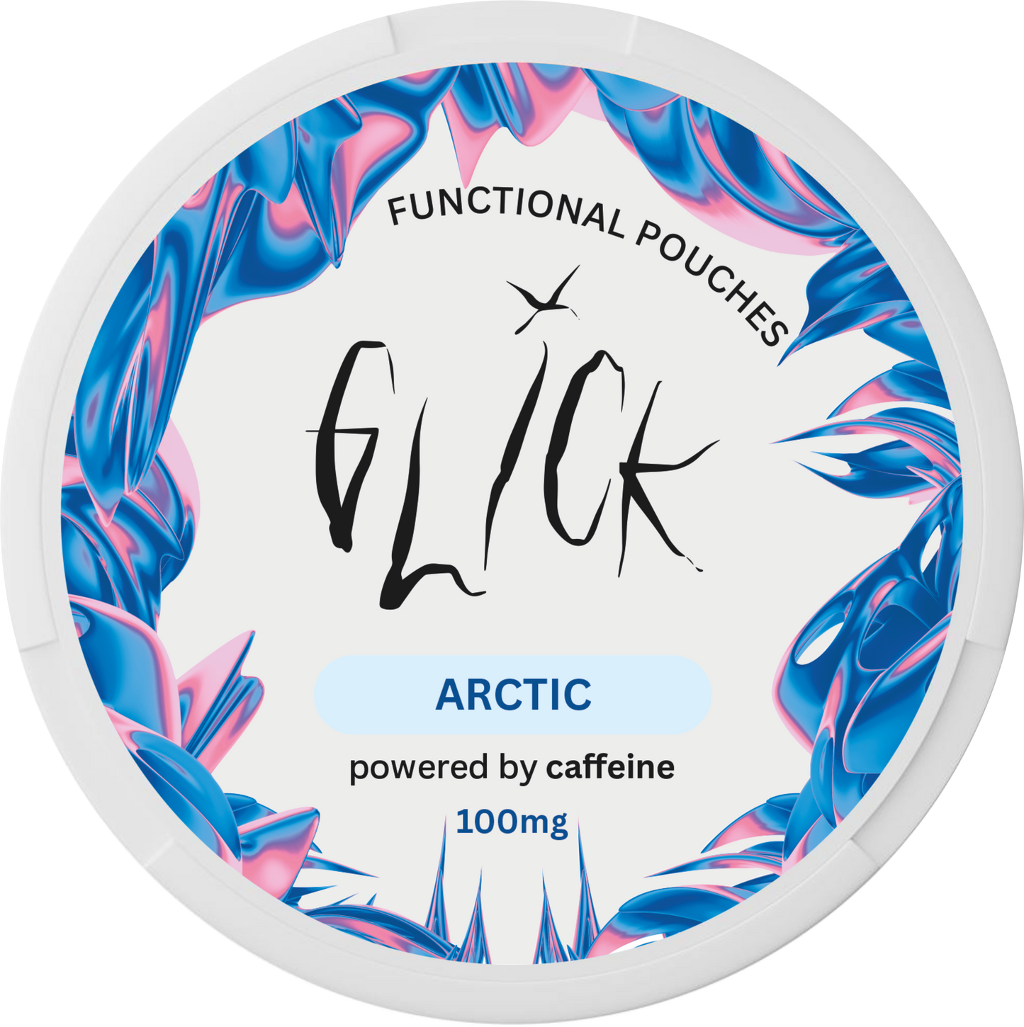 GLICK ARTIC 100 MG ENERGY POUCHES
