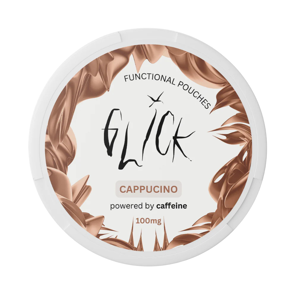 CAPPUCCINO 100 MG ENERGY POUCHES