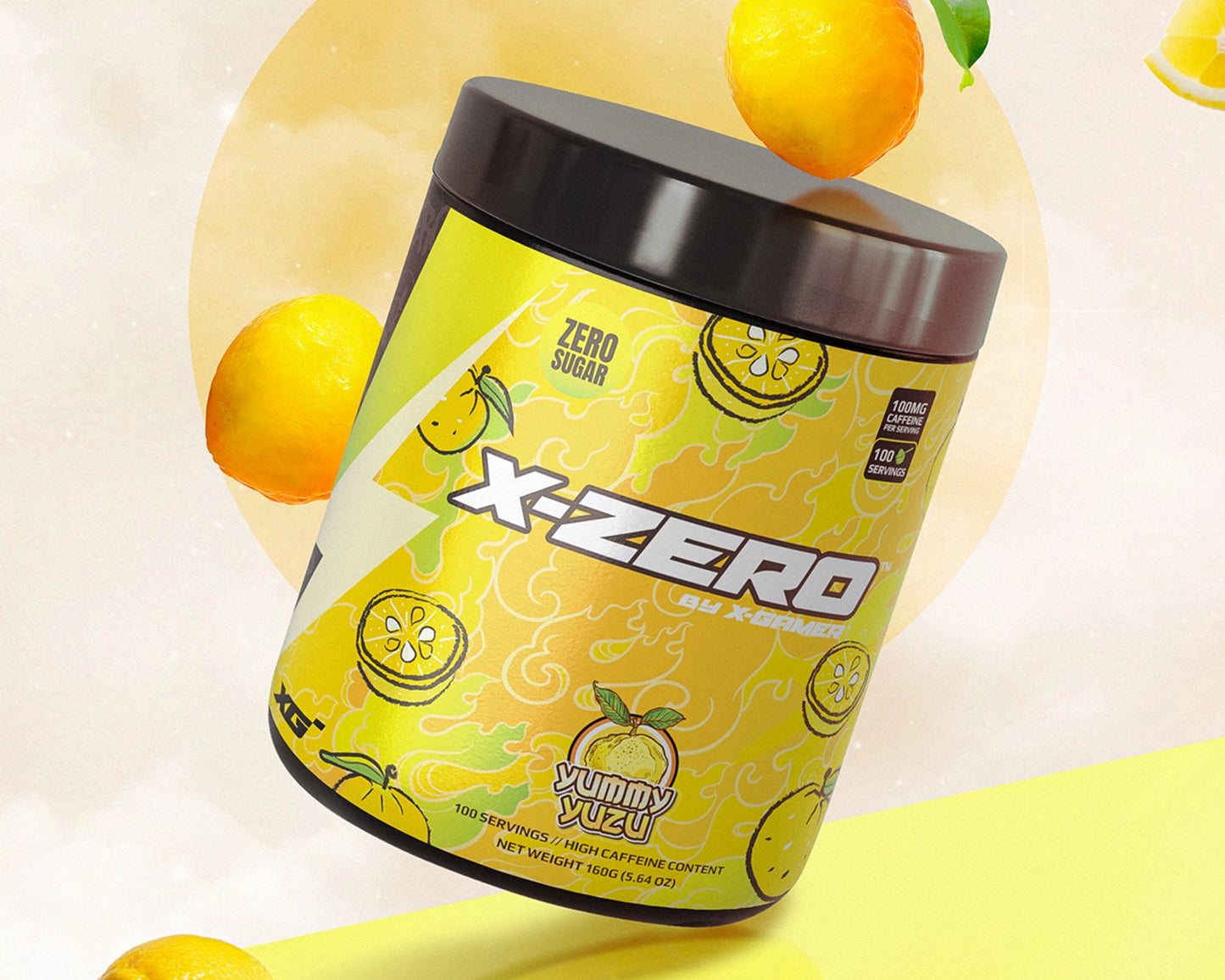 X-Zero Yummy Yuzu (160g / 100 Servings)