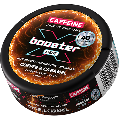 Coffee & Caramel 40 mg ENERGY POUCHES