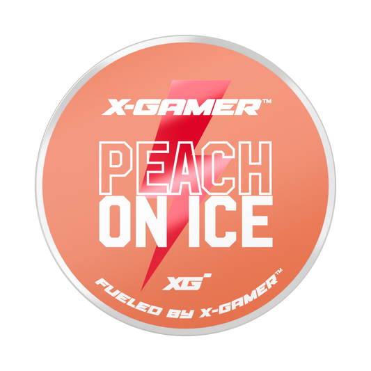 PEACH ON ICE ENERGY POUCHES